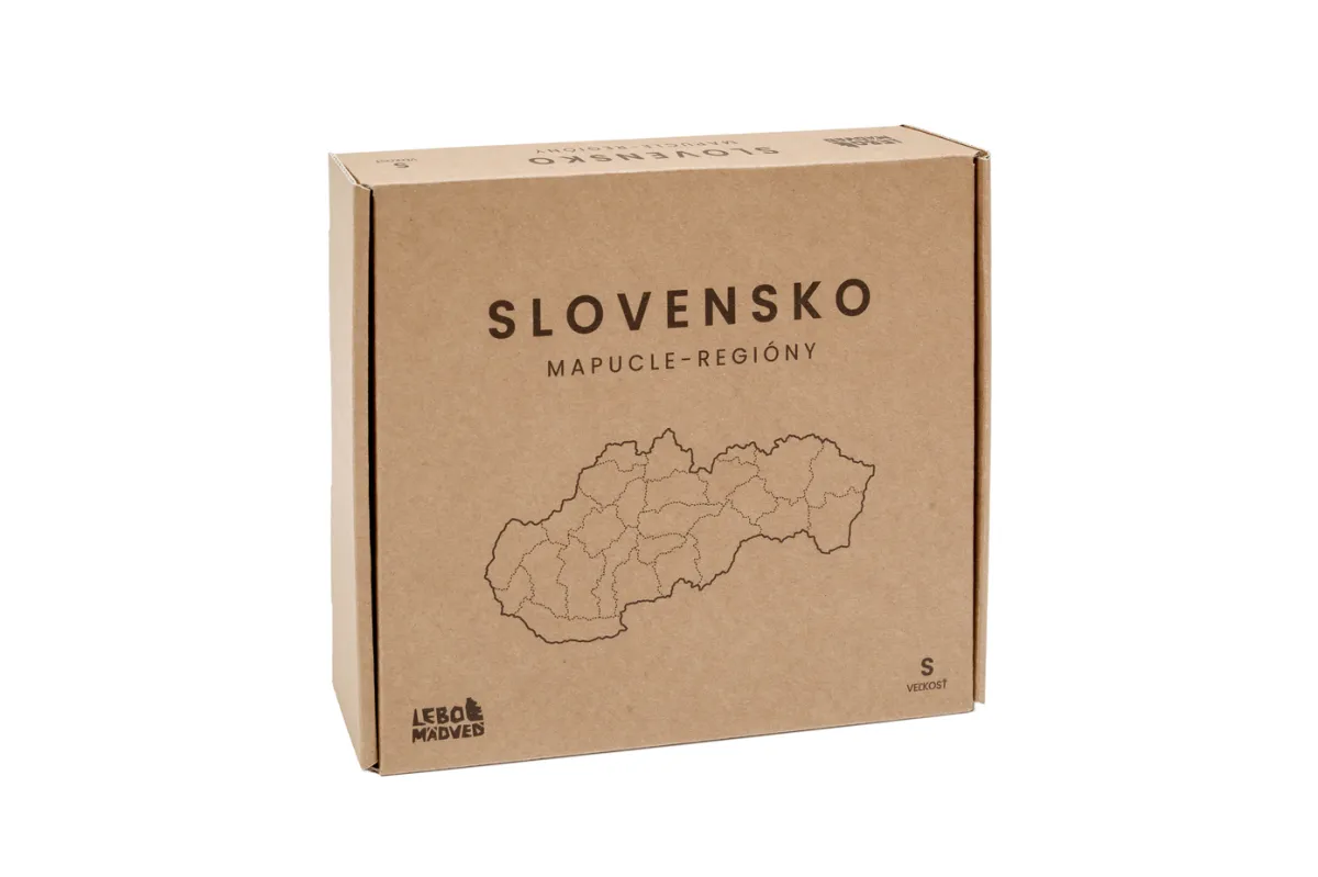 Mapucle Slovensko regióny